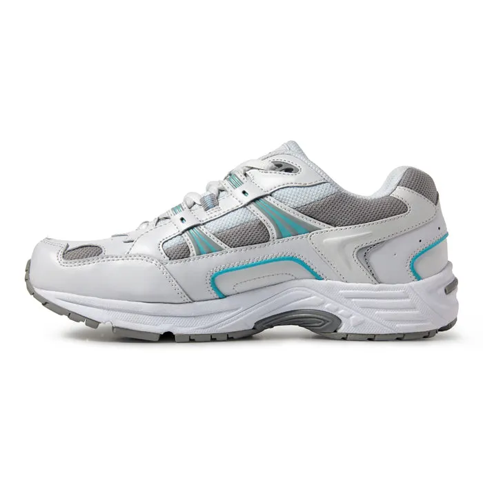 Womens Vionic Walker Active Sneaker White/Blue
