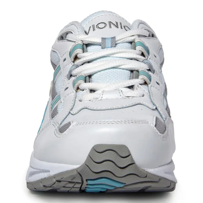 Womens Vionic Walker Active Sneaker White/Blue