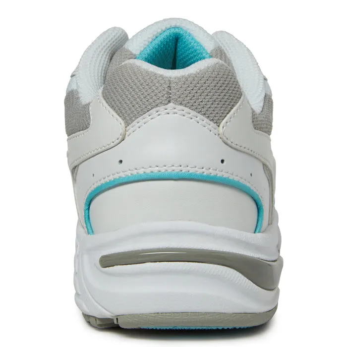 Womens Vionic Walker Active Sneaker White/Blue