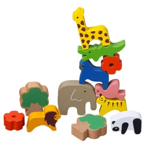 Wooden Animal Seasaw Game- Fine Motor Toys For Children